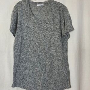 John Elliott Heather Gray Short Sleeve Tee